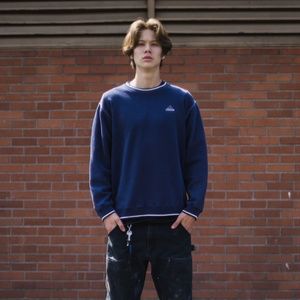 vintage adidas flags tag crew neck